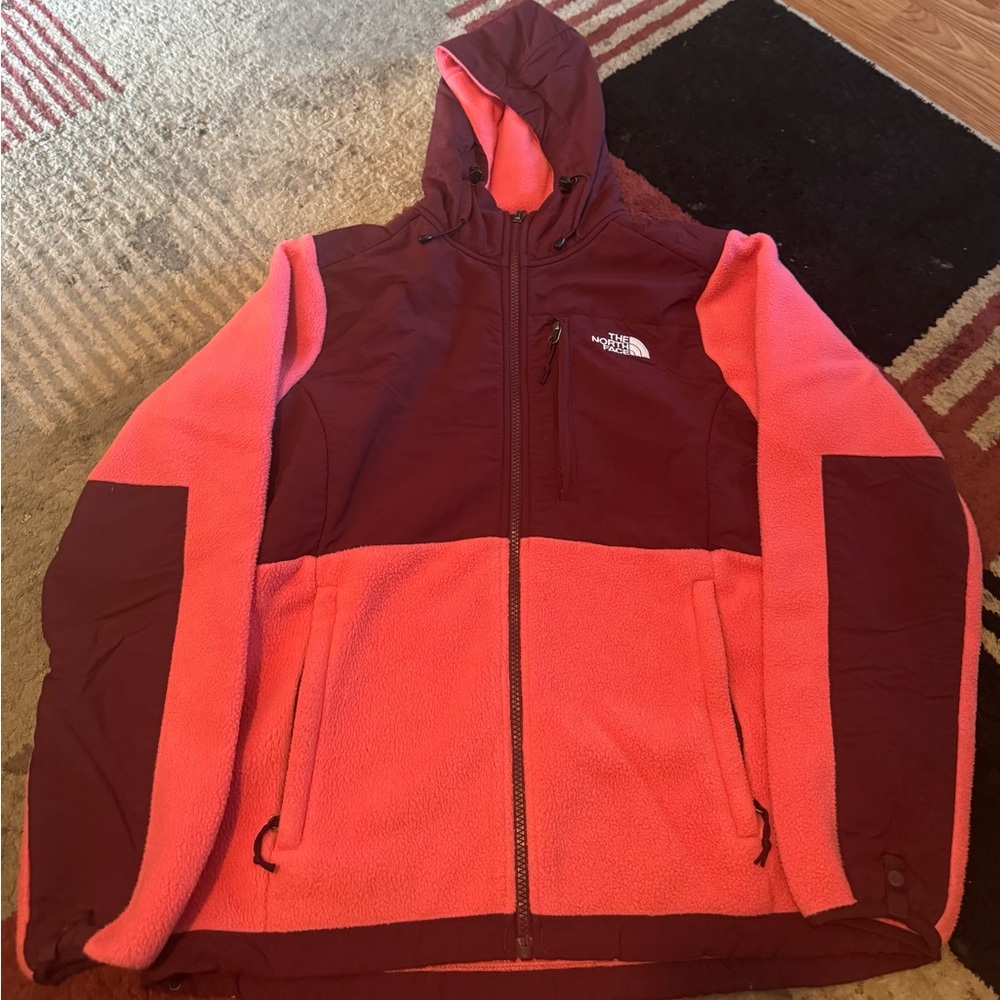 The North Face Pink and Burgundy Jacket